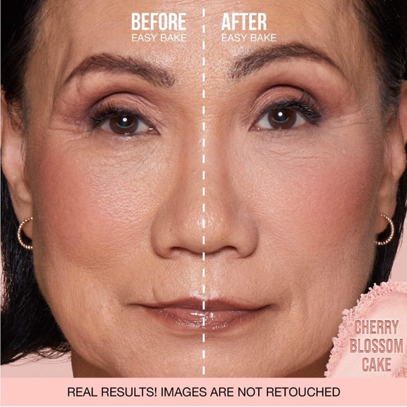 Huda Beauty Easy Baked & Setting Powder - Cherry Blossom 🌸 NOT FRAGRANCE FREE - Picture 2 of 9